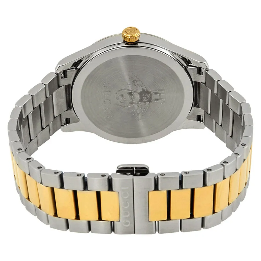 Gucci Timeless Silver Dial Two-tone Unisex Watch YA1264074