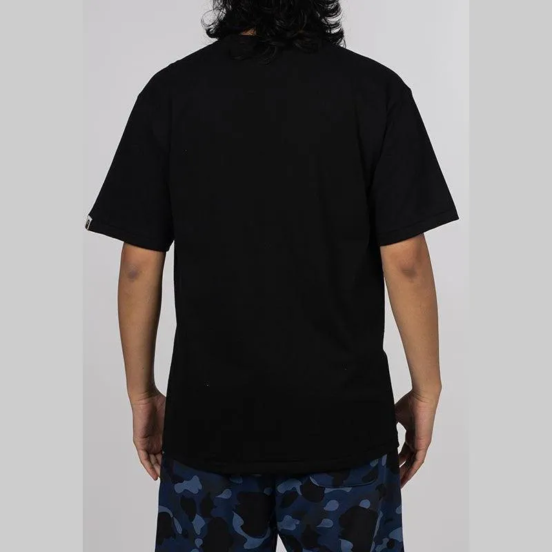 Hand Draw Pattern By Bathing Ape T-Shirt - Black