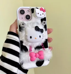 HANDMADE Plush iphone case by1901