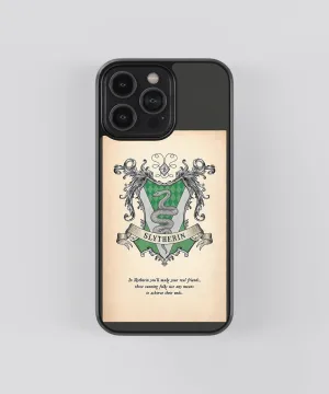Harry Potter Slytherin Pop Culture Glass Phone Case Cover