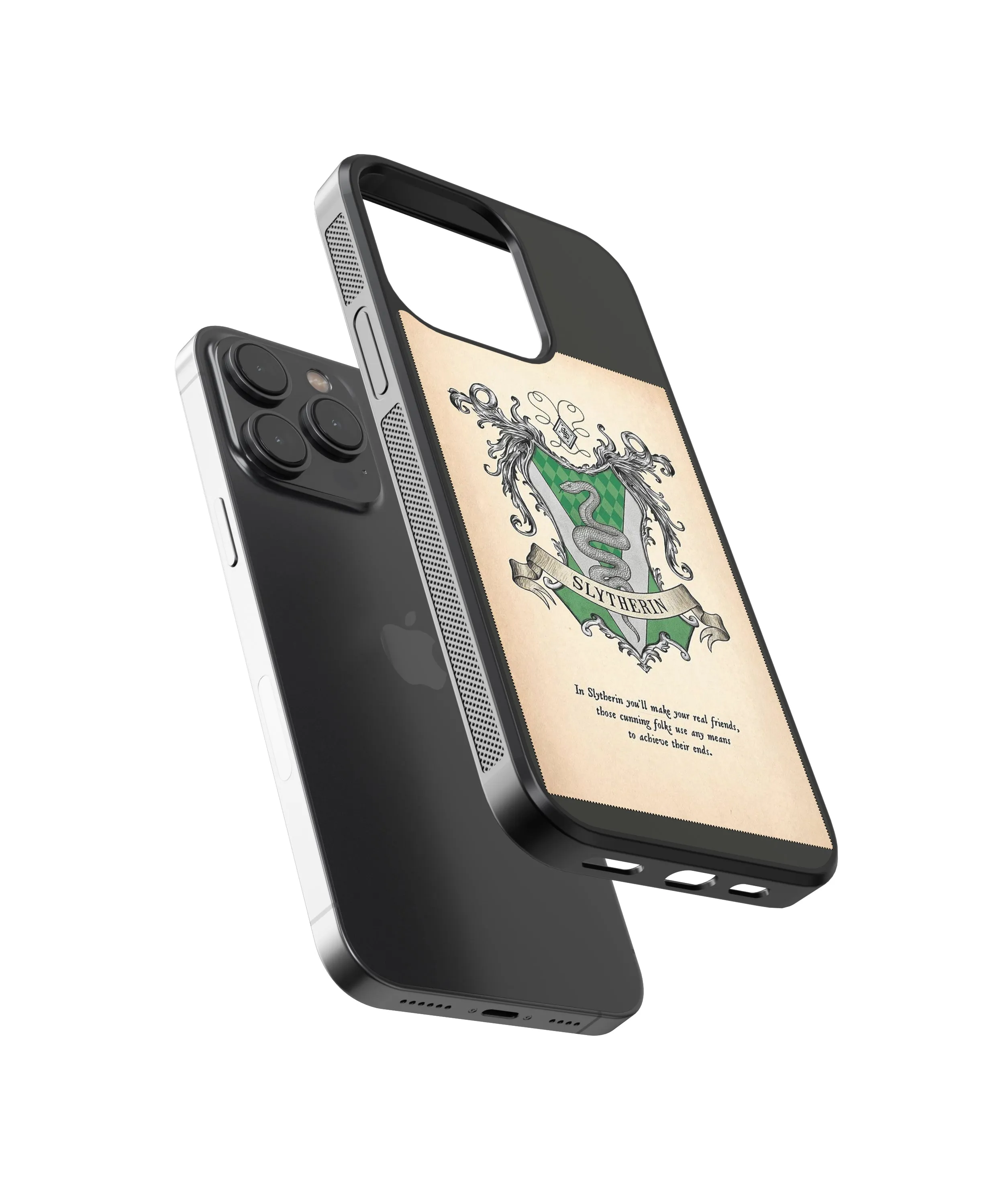 Harry Potter Slytherin Pop Culture Glass Phone Case Cover