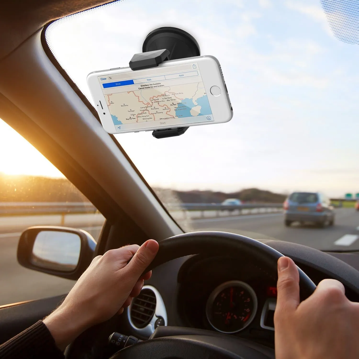 HD-C18 Windshield Dashboard Car Mount Holder