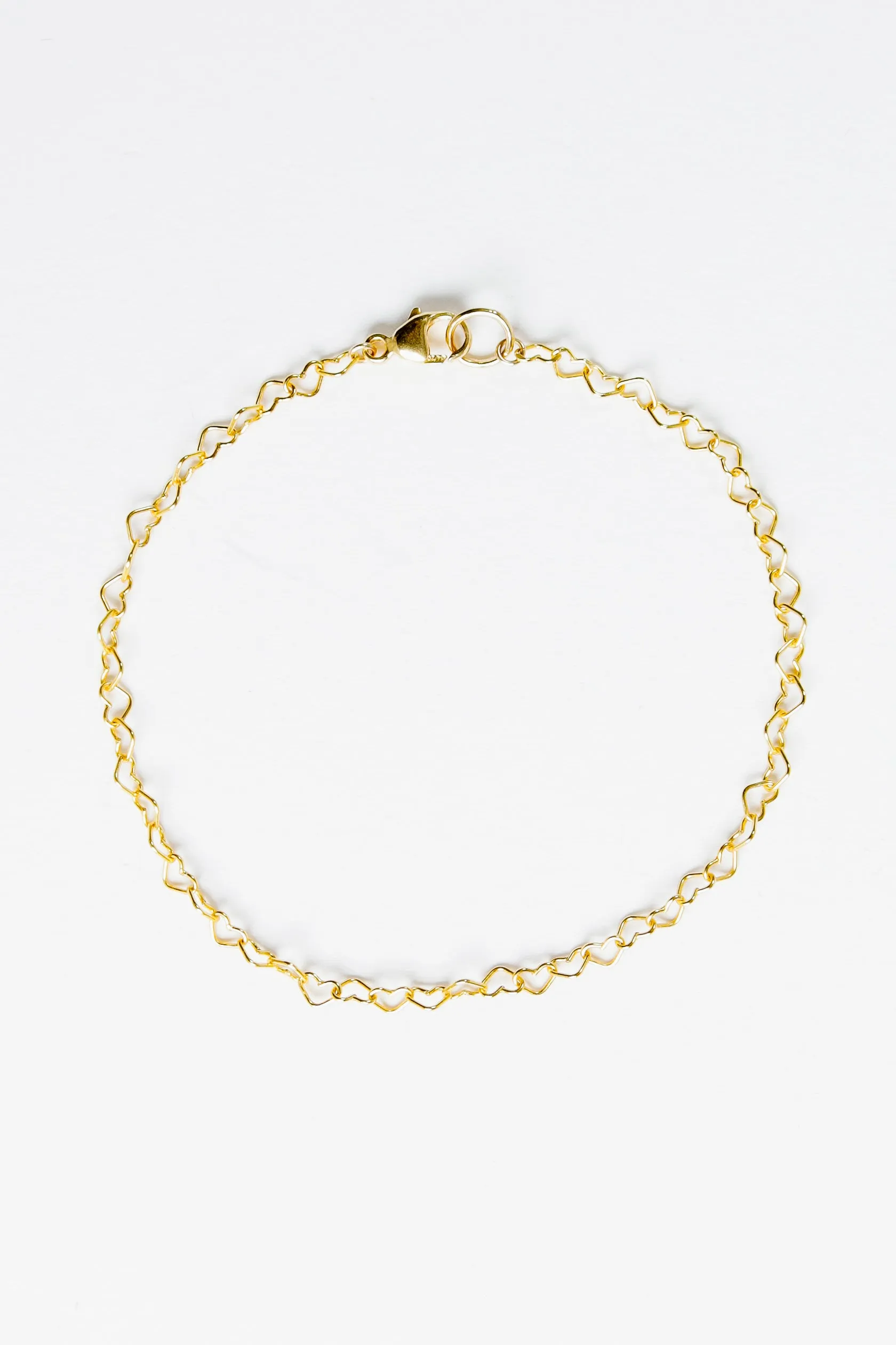 Heart Chain Bracelet