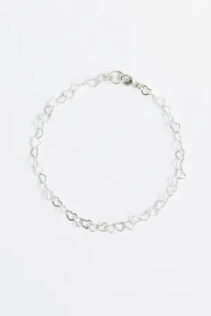Heart Chain Bracelet