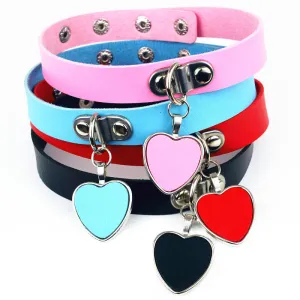 Heart Pendant Collar