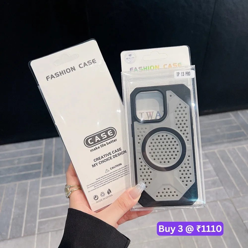Heat Dissipation Hole Cooling Down Magsafe Phone Case - iPhone 11