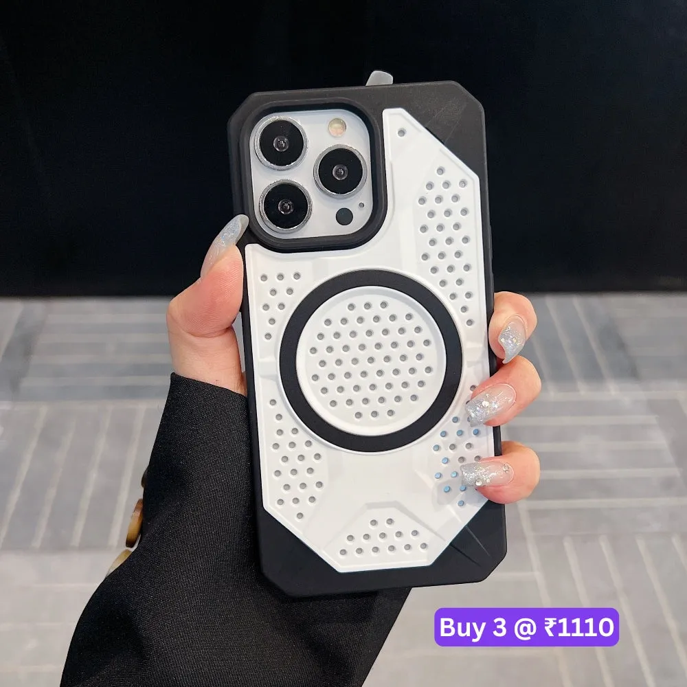 Heat Dissipation Hole Cooling Down Magsafe Phone Case - iPhone 11