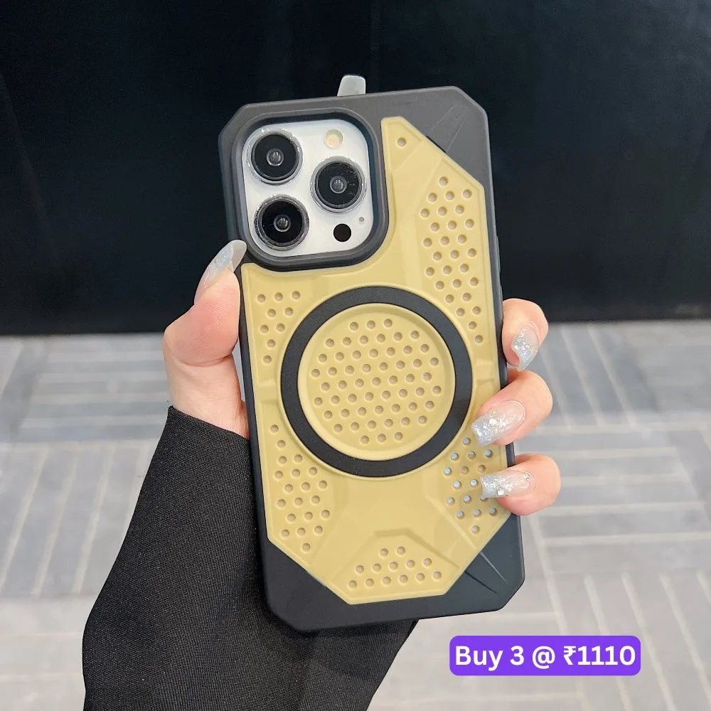 Heat Dissipation Hole Cooling Down Magsafe Phone Case - iPhone 11