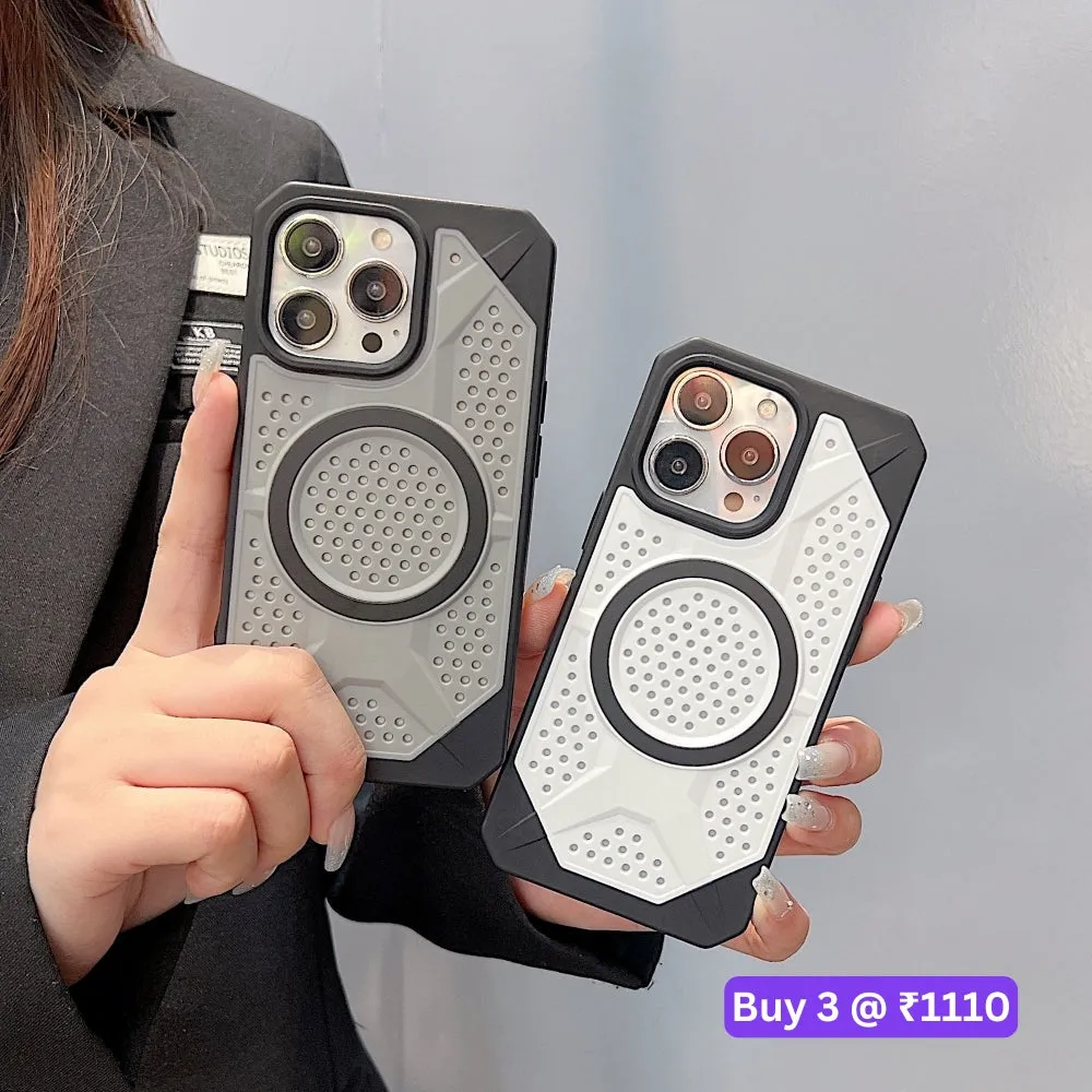 Heat Dissipation Hole Cooling Down Magsafe Phone Case - iPhone 11