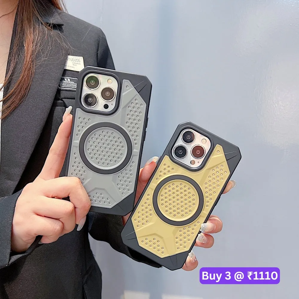 Heat Dissipation Hole Cooling Down Magsafe Phone Case - iPhone 11