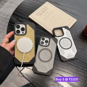 Heat Dissipation Hole Cooling Down Magsafe Phone Case - iPhone 11