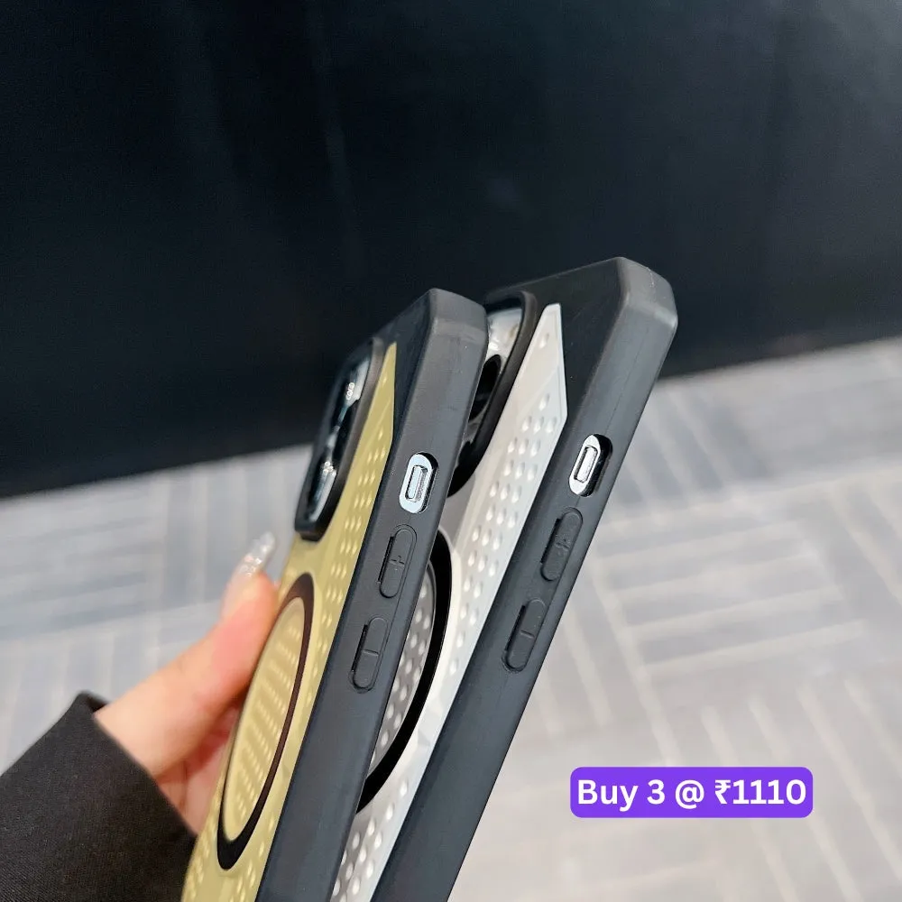 Heat Dissipation Hole Cooling Down Magsafe Phone Case - iPhone 11
