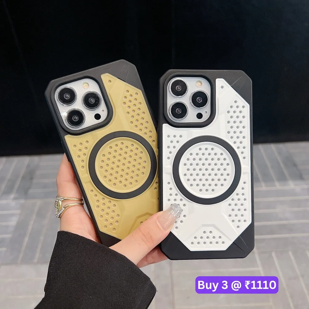 Heat Dissipation Hole Cooling Down Magsafe Phone Case - iPhone 11