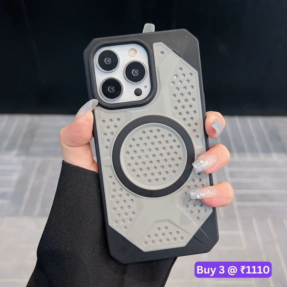 Heat Dissipation Hole Cooling Down Magsafe Phone Case - iPhone 11