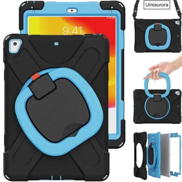Heavy Duty Rugged iPad 7 & 8 Shockproof Cover