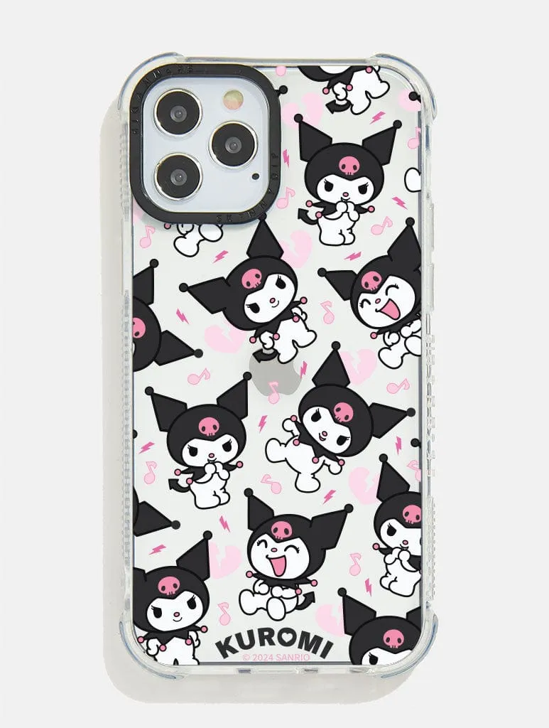 Hello Kitty x Skinnydip Kuromi Black Shock iPhone Case