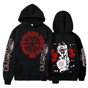Hellsing Manga Print Hoodie
