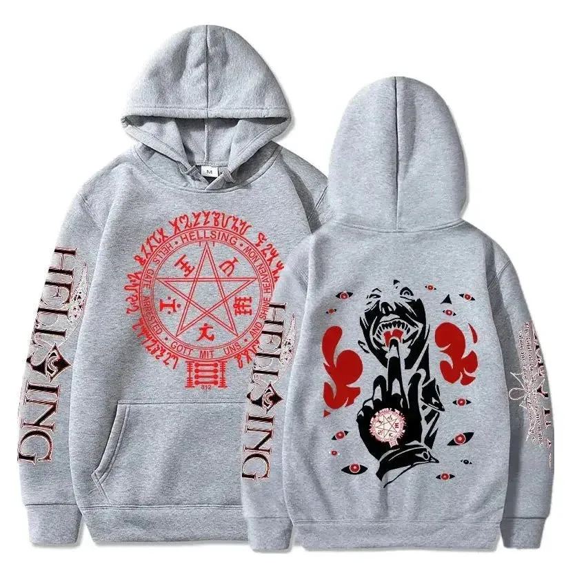 Hellsing Manga Print Hoodie
