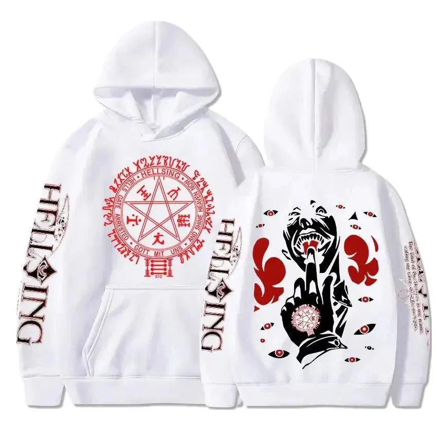Hellsing Manga Print Hoodie