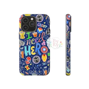 Hero Avengers Tough Phone Cases