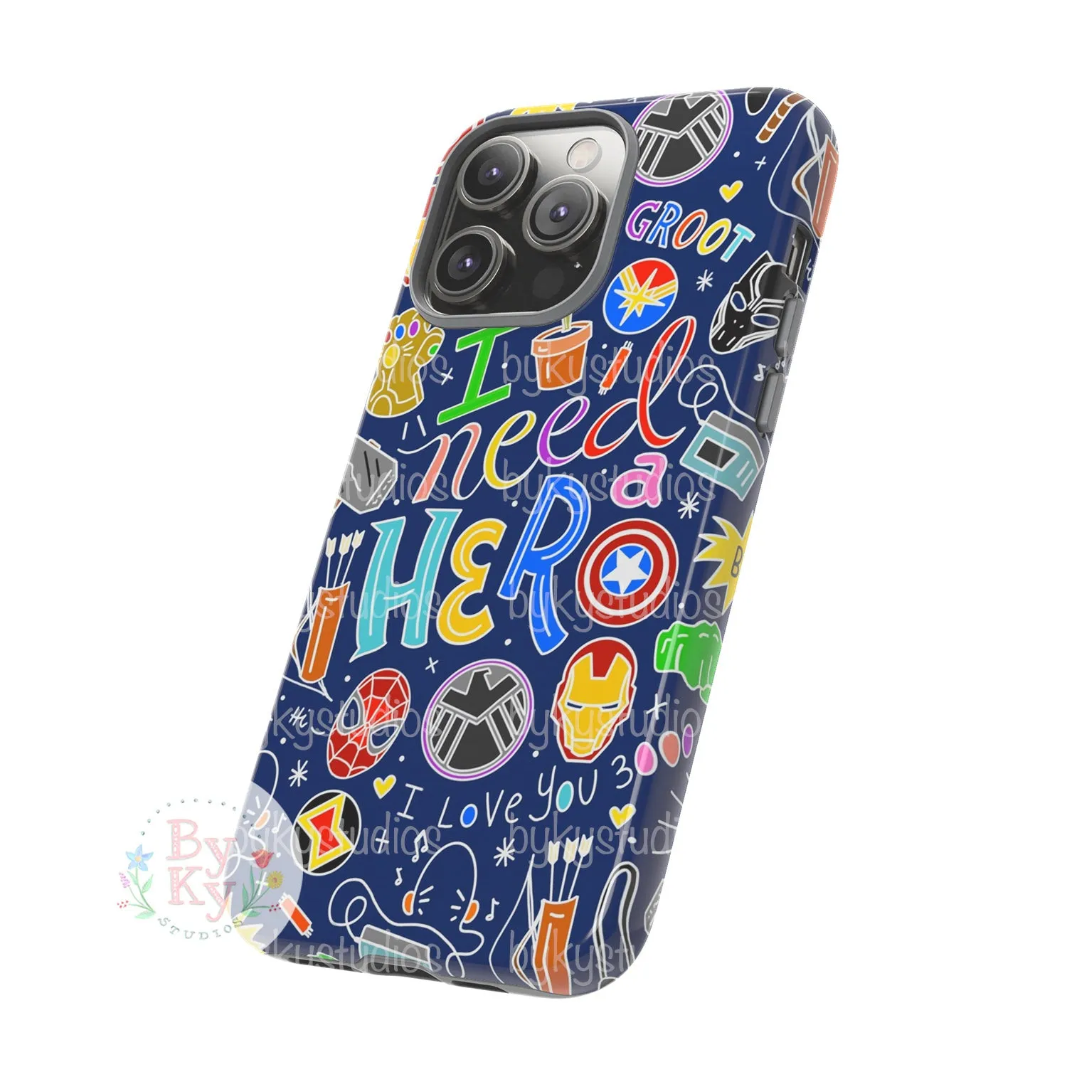 Hero Avengers Tough Phone Cases