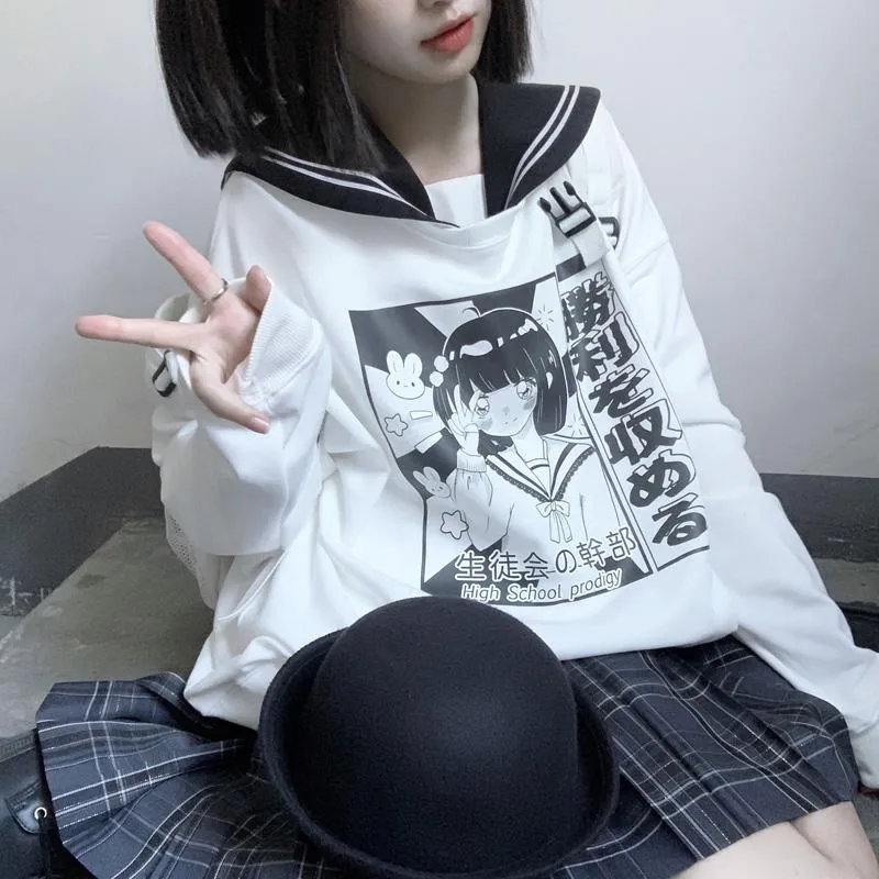 High School Girl Sweater SD01695