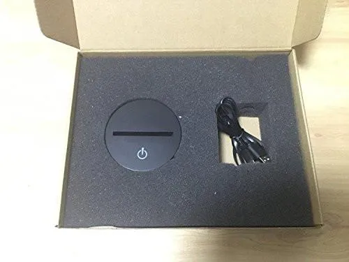 Hologram 3D - Head Phones Hologram LED Night Light Lamp - Color Changing