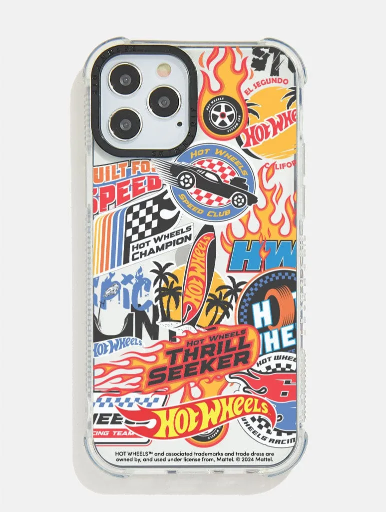Hot Wheels Sticker Shock iPhone Case