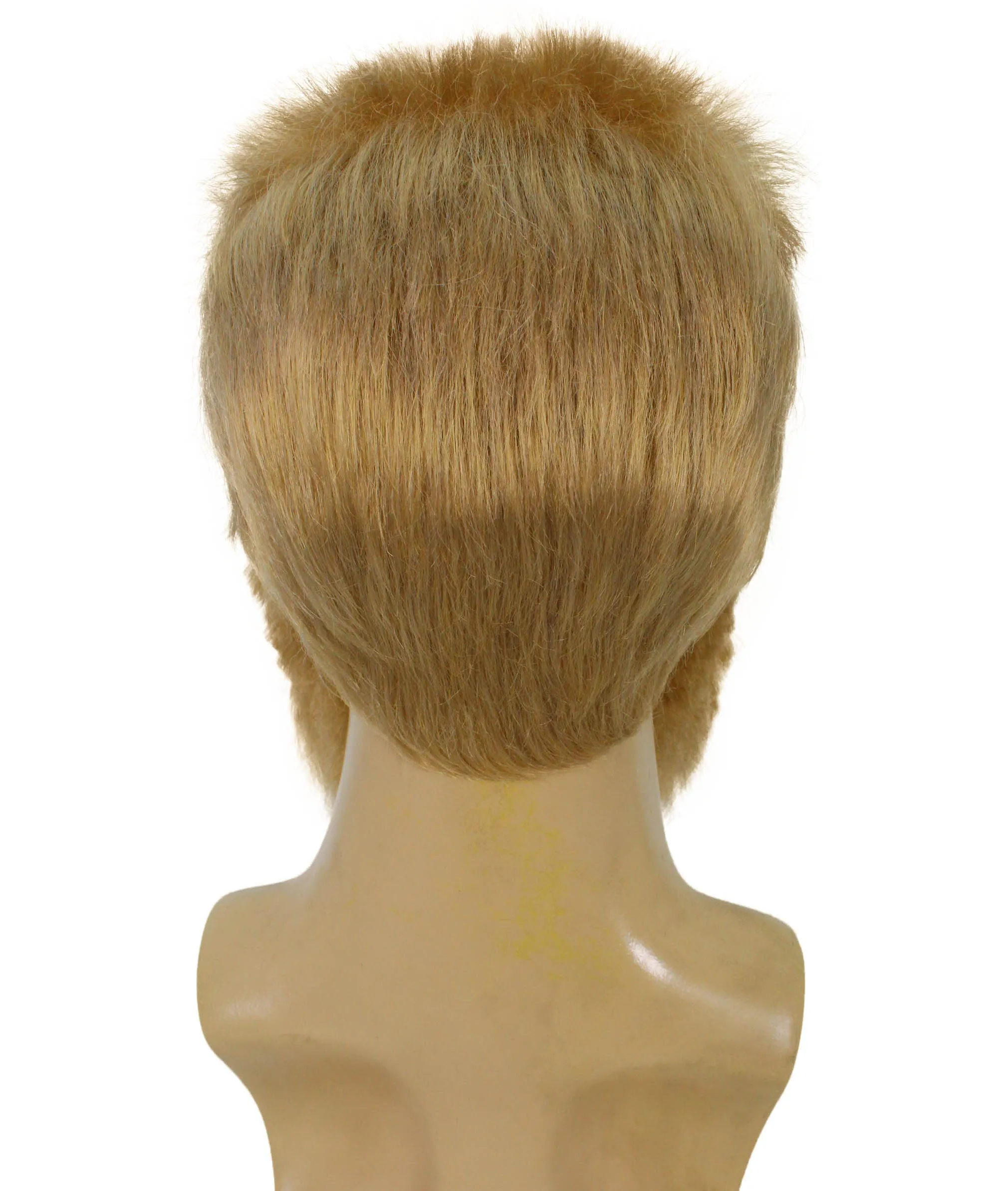 HPO Adult Men's Japanese Historical Anime Villain Character Wig Set | Perfect for Halloween and Cosplay | Flame-retardant Synthetic Fiber