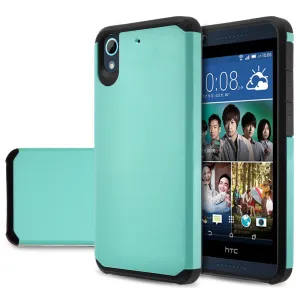HTC Desire 626 Case, [Impact Resistant] Slim Hybrid Dual Layer Armor Defender Protective Case Cover for HTC Desire 626 - Teal
