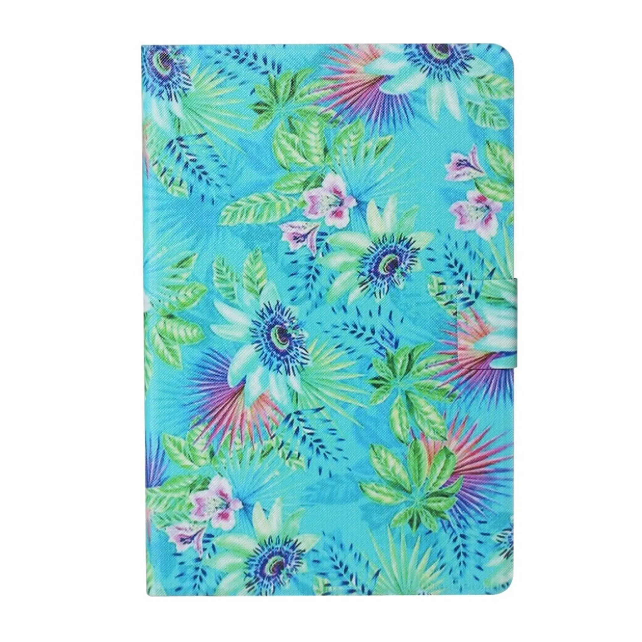 Huawei MediaPad T3 10 cool pattern leather flip case - Flowers