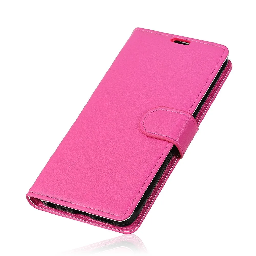 Huawei P30 Pro New Edition / P30 Pro Leather Case Flip Cover Litchi Look - Pink