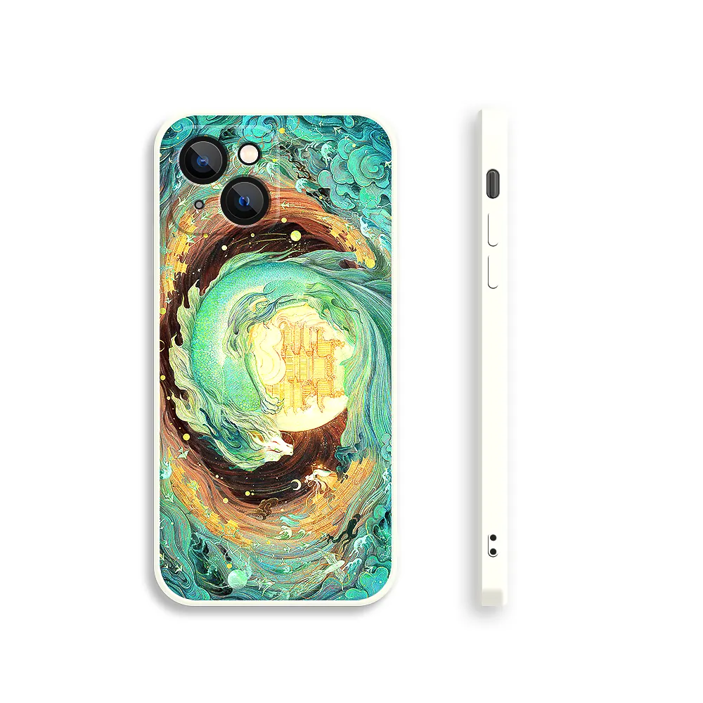 HUAWEI Series ChiWen Dragon Silicone Phone Case