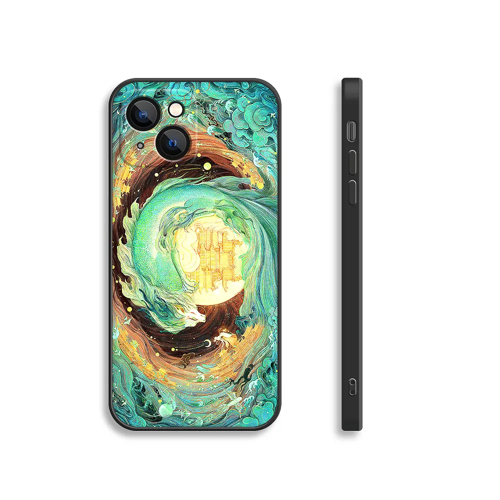 HUAWEI Series ChiWen Dragon Silicone Phone Case