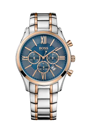 Hugo Boss Chronograph Two Tone Dial Men's Watch  1513321