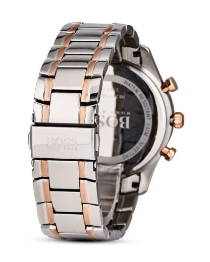 Hugo Boss Chronograph Two Tone Dial Men's Watch  1513321