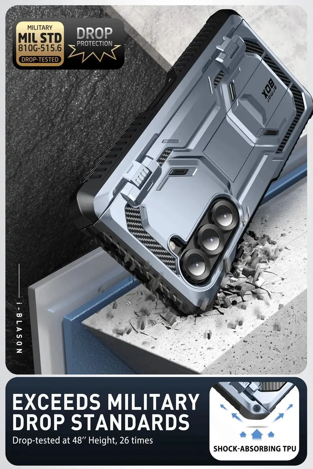 I-BLASON Galaxy Z Fold 6 Armorbox Military-Grade Case