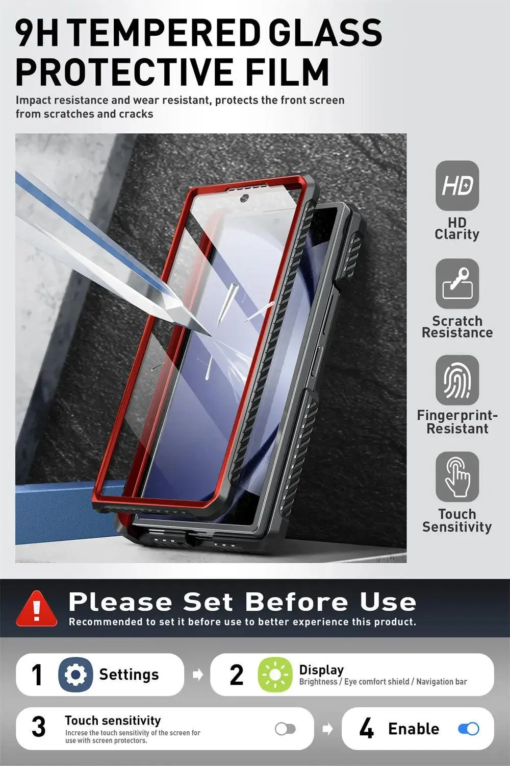 I-BLASON Galaxy Z Fold 6 Armorbox Military-Grade Case