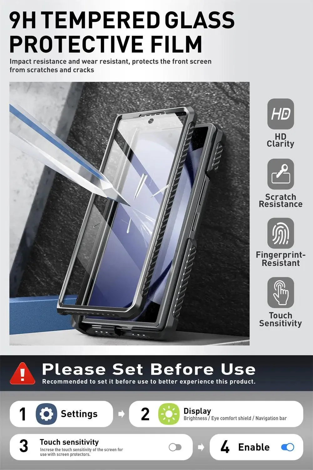 I-BLASON Galaxy Z Fold 6 Armorbox Military-Grade Case