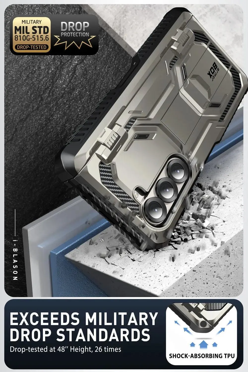 I-BLASON Galaxy Z Fold 6 Armorbox Military-Grade Case