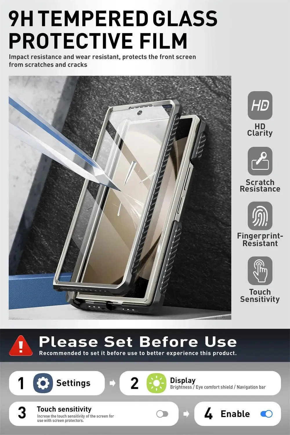 I-BLASON Galaxy Z Fold 6 Armorbox Military-Grade Case