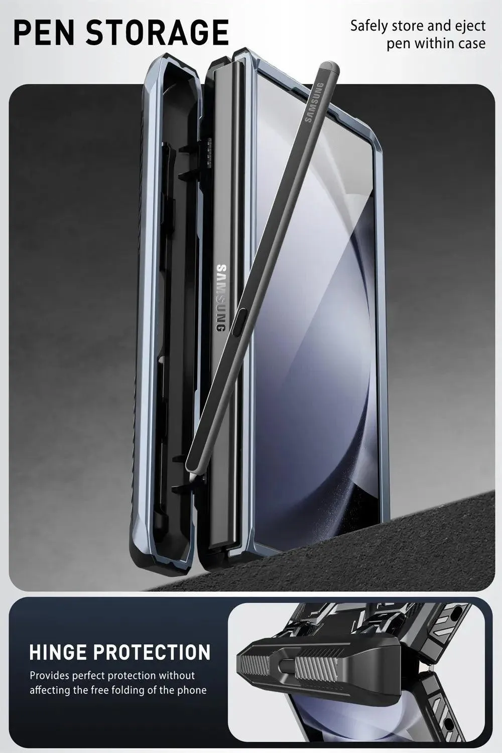 I-BLASON Galaxy Z Fold 6 Armorbox Military-Grade Case