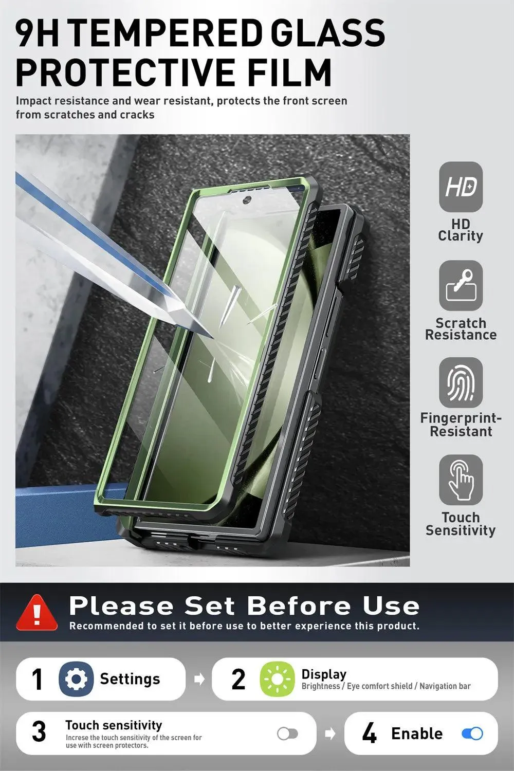 I-BLASON Galaxy Z Fold 6 Armorbox Military-Grade Case