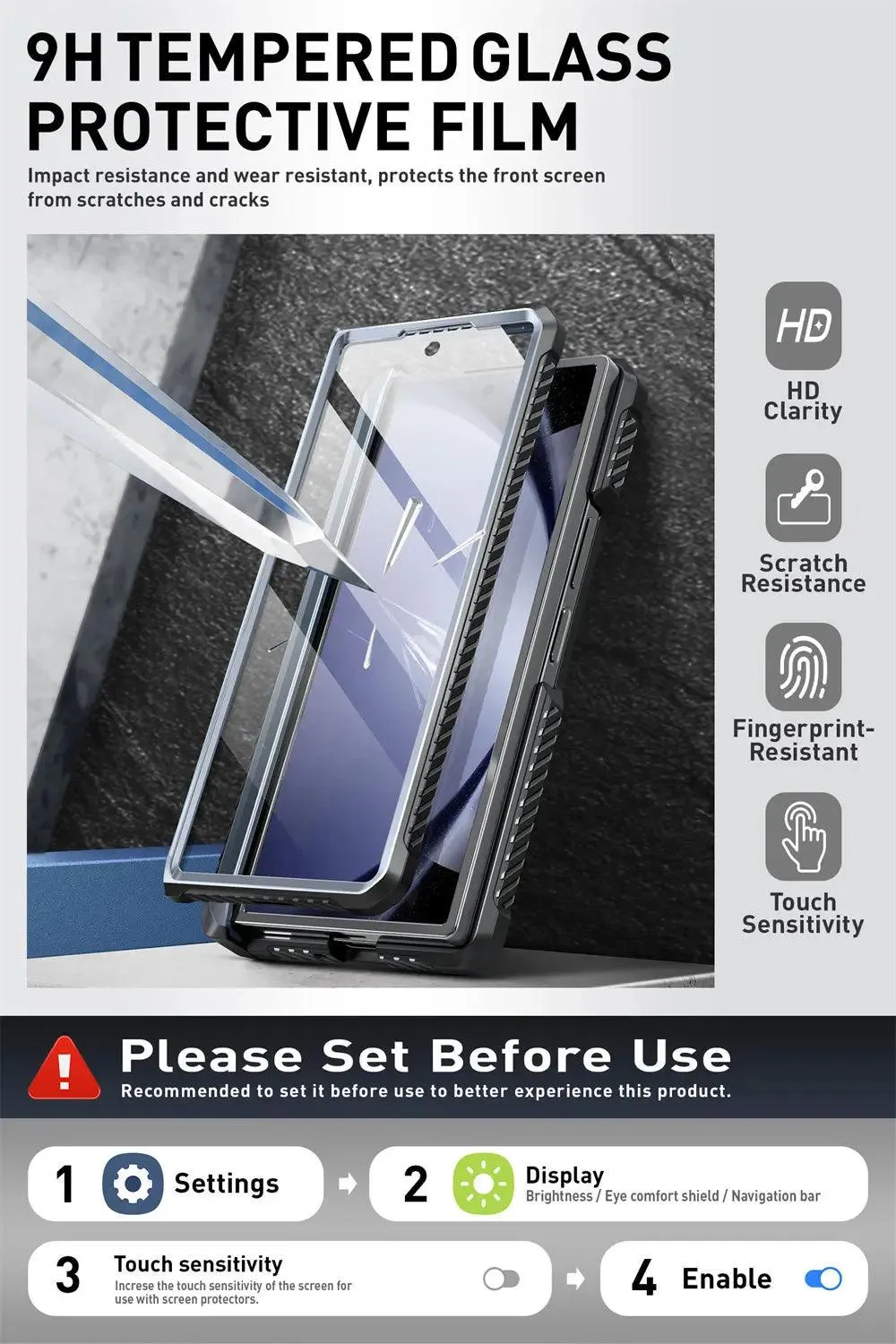 I-BLASON Galaxy Z Fold 6 Armorbox Military-Grade Case