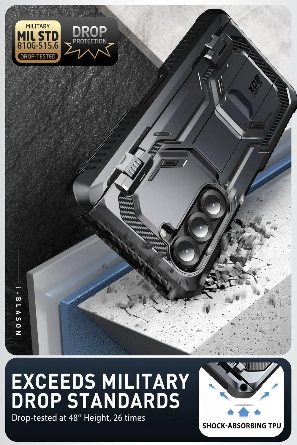 I-BLASON Galaxy Z Fold 6 Armorbox Military-Grade Case