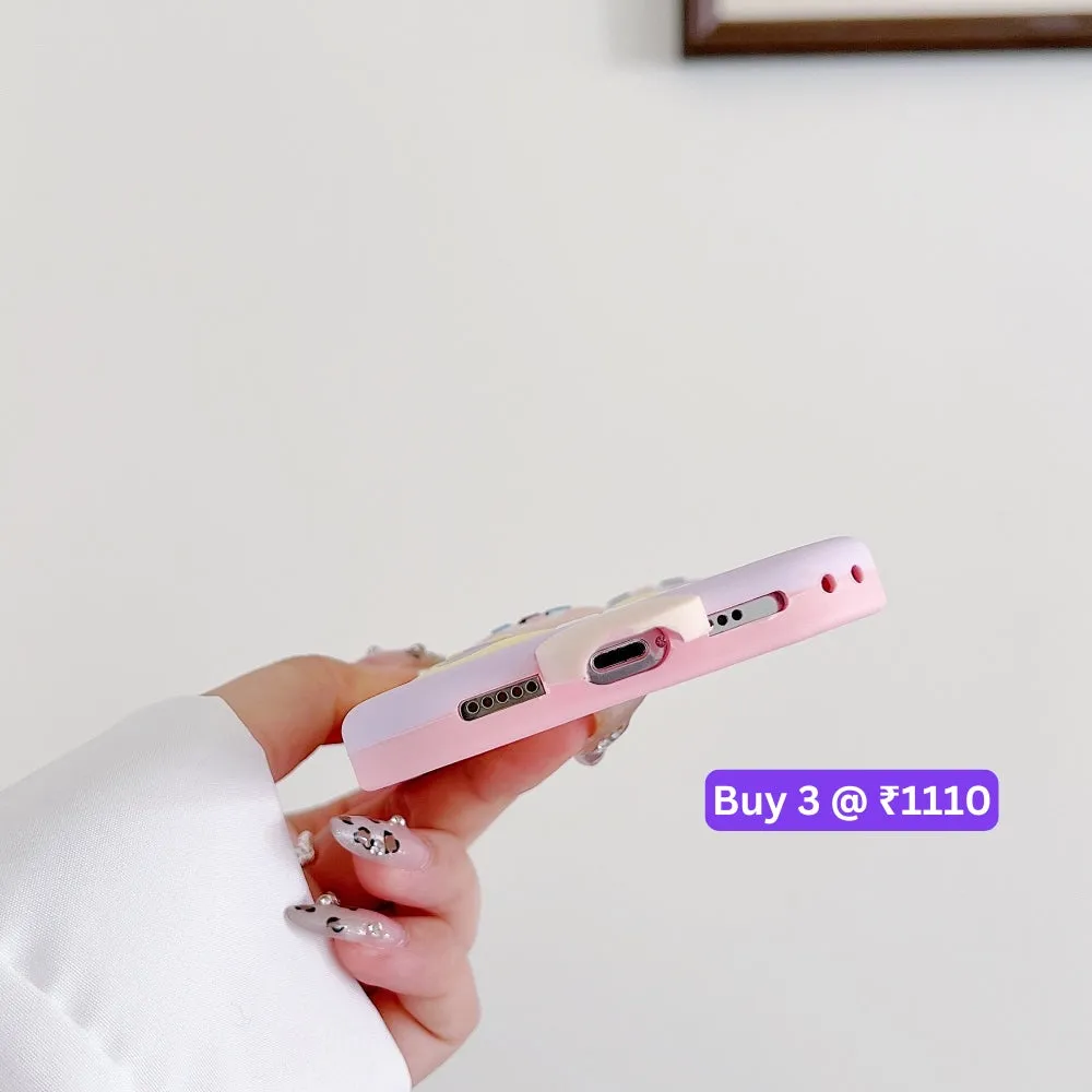 Ice candy Rabbit Toy Silicone Soft Phone Case - iPhone 13 Pro
