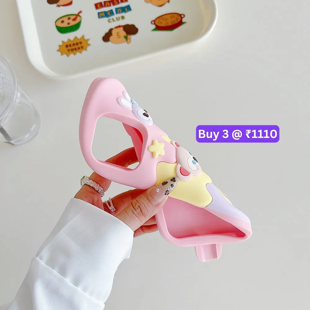 Ice candy Rabbit Toy Silicone Soft Phone Case - iPhone 13 Pro