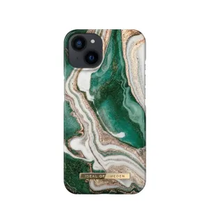 iDeal of Sweden - iPhone 13 Hardcase Cover (IDFCAW18-I2161-98) - Golden Jade Marble