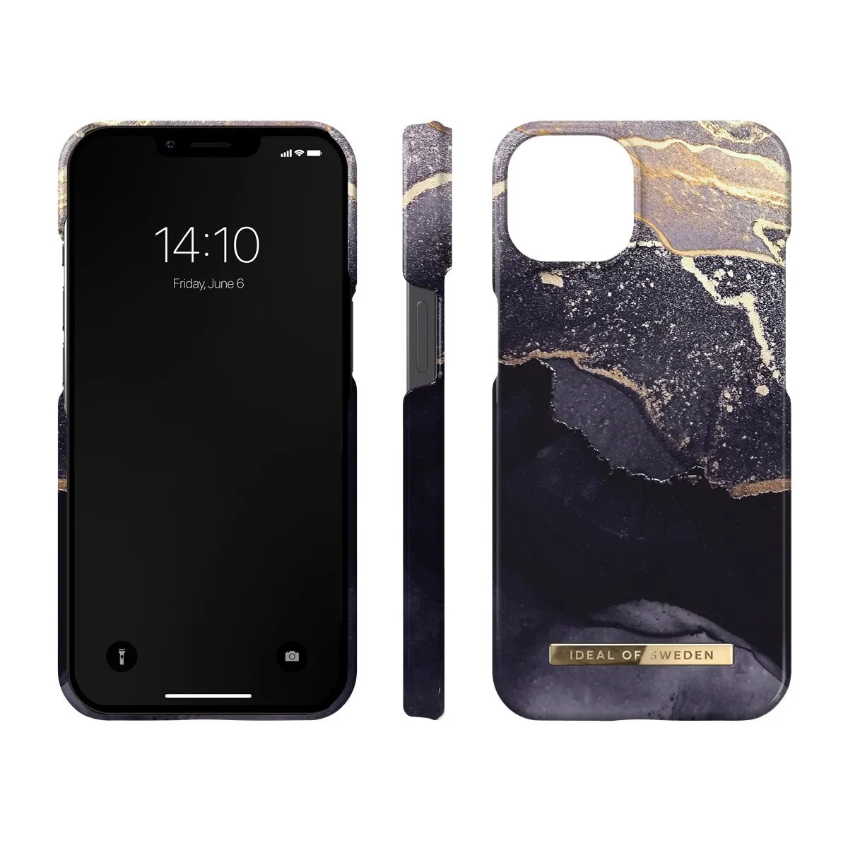 iDeal of Sweden - iPhone 14 Plus MagSafe Hardcase Sleeve (IDFCMTE22-I2267-321) - Golden Twilight Marble