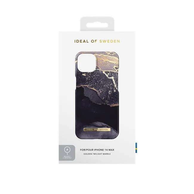 iDeal of Sweden - iPhone 14 Plus MagSafe Hardcase Sleeve (IDFCMTE22-I2267-321) - Golden Twilight Marble